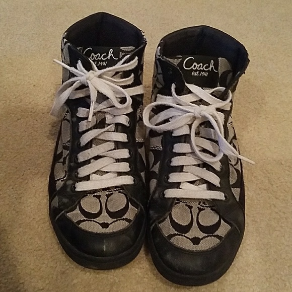 Coach Shoes - High-top Coach Sneakers